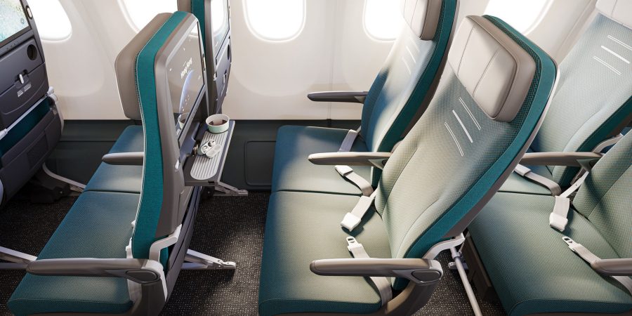 Greater comfort in Economy / Cathay Pacific