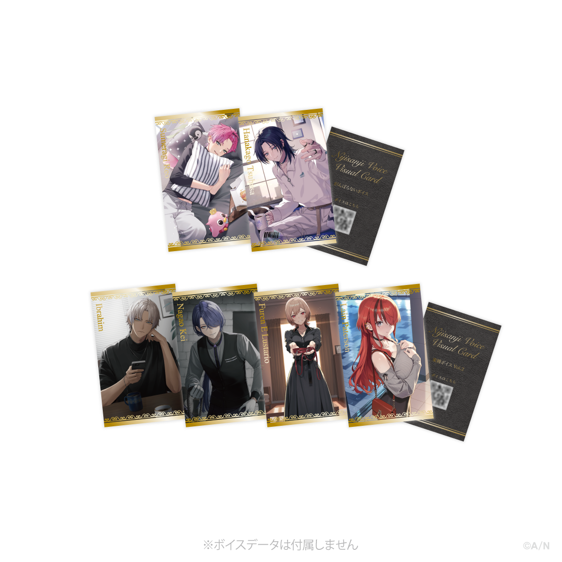 2026年8月【ボイスビジュアルカード】ランダムコレクションカード / ANYCOLOR株式会社