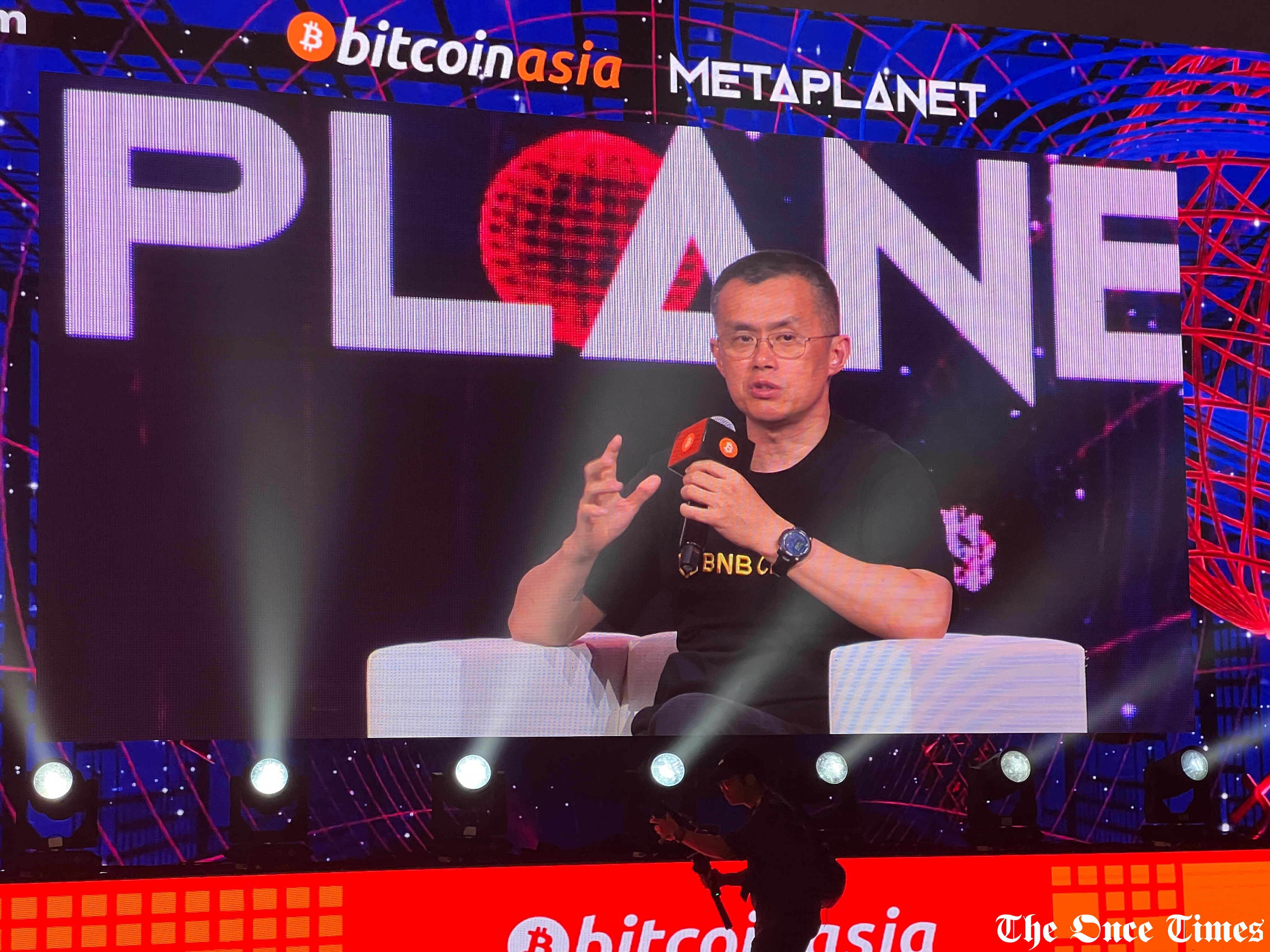 CZ at Bitcoin Asia Hong Kong 2025 / The Once Times
