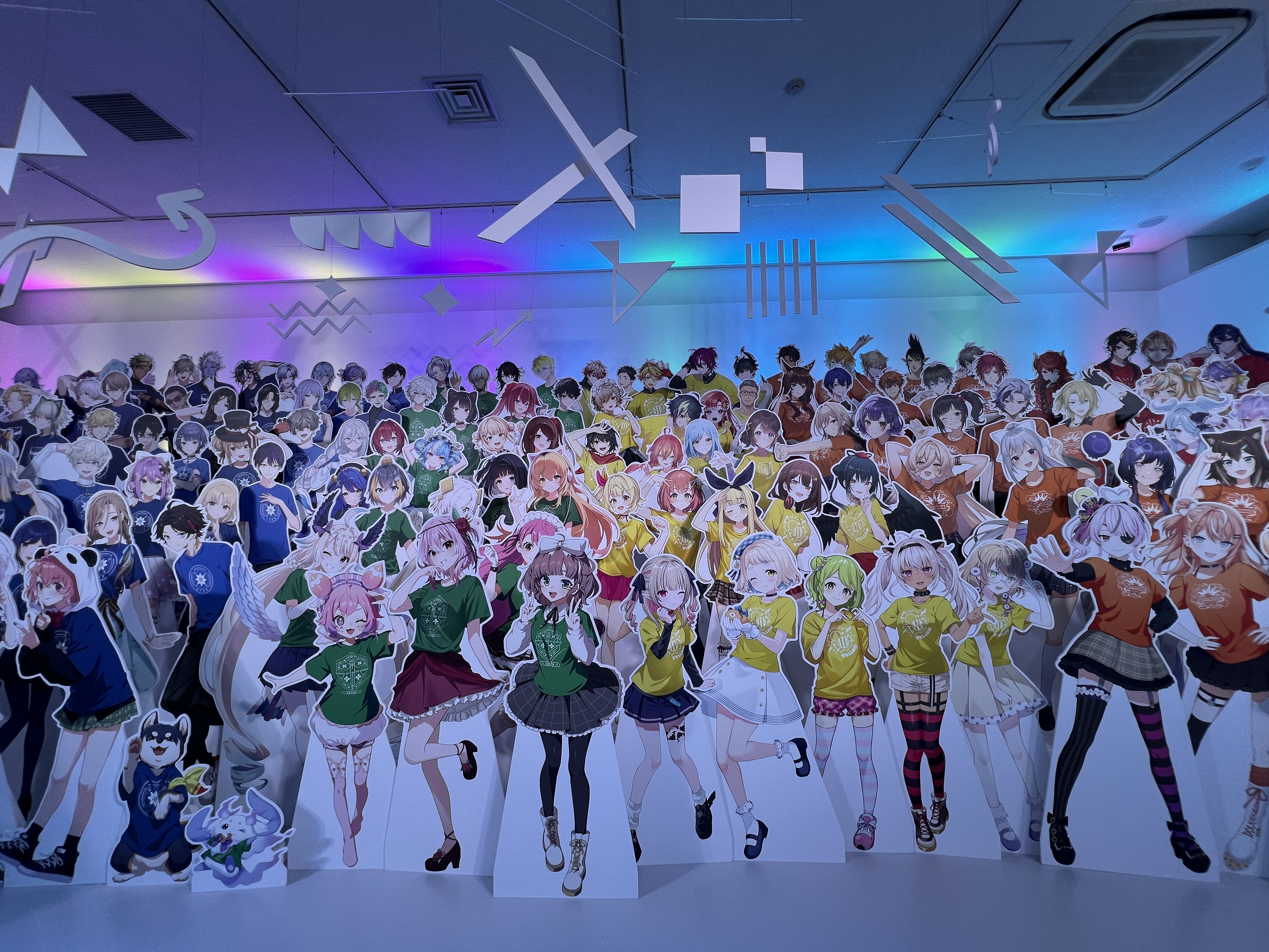 Nijisanji Exhibition at the Roppongi Museum / The Once Times